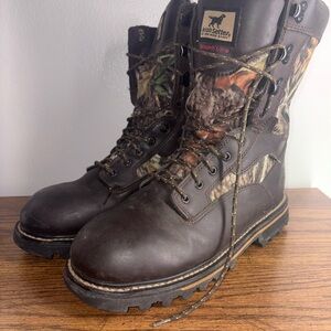Irish Setter Steel Toe Boots Men’s Size 9 Thinsulate Ultra 1000 Waterproof